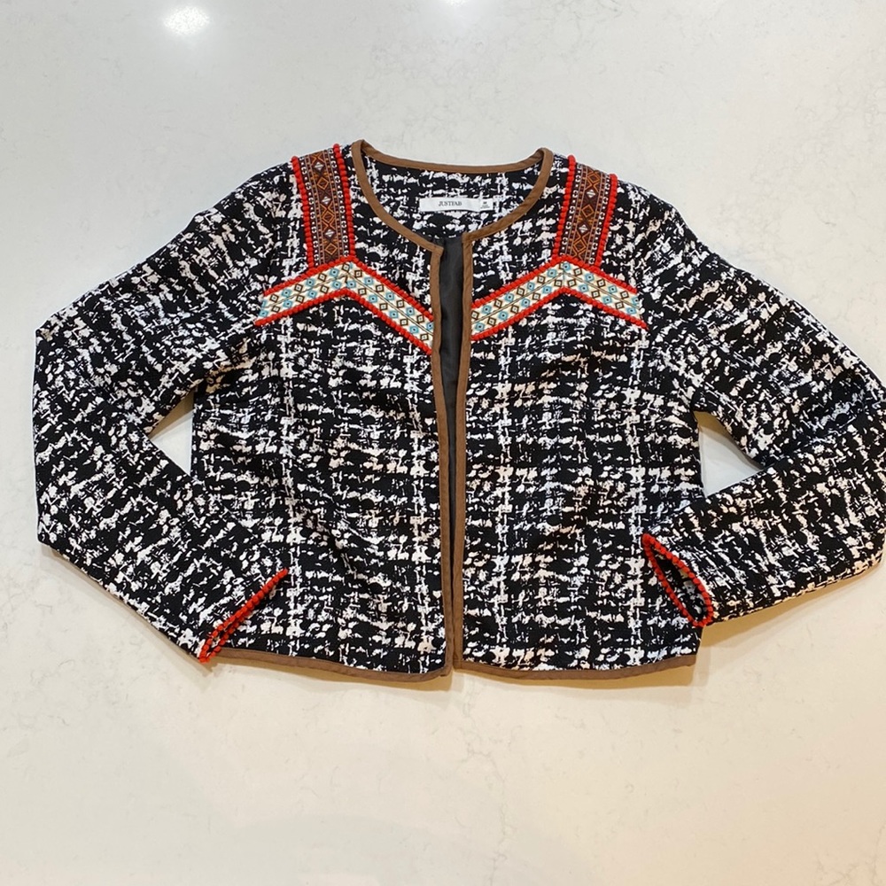Cropped blazer